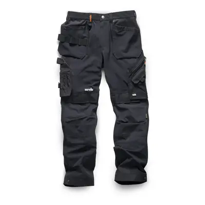 Scruffs Pro Flex Plus Holster Trouser Black 34S Each 1 T54757.1