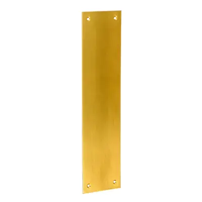 Timco Finger Plate - Polished Brass Bag 1 200488