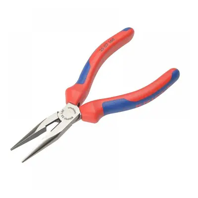 Knipex 25 02 160 SB Snipe Nose Side Cutting Pliers (Radio) Multi-Component Grip 160Mm (6.1/4In)