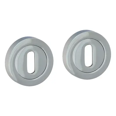 Timco Standard Profile Escutcheon - Polished Chrome Blister Pack 1 200876