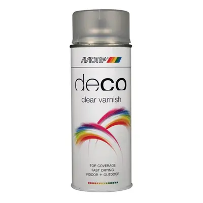 Motip® 01654 Deco Spray Clear Lacquer Satin Matt 400Ml