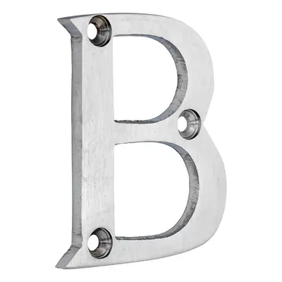 Timco Door Letter B - Satin Chrome Bag 1 200059