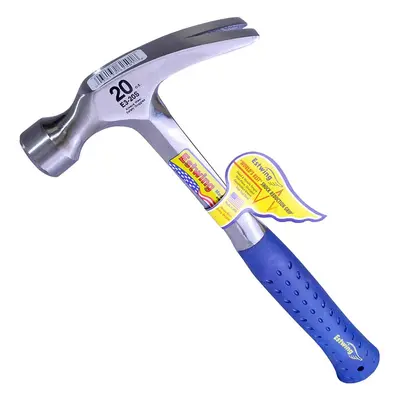 Estwing E3/20S Straight Claw Hammer With Vinyl Grip 20Oz