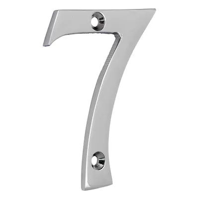 Timco Door Numeral 7 - Polished Chrome Bag 1 200709