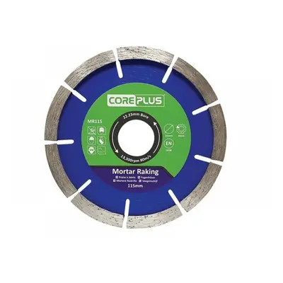 Coreplus CORDBMR115 Mr115 Mortar Raking Diamond Blade 115Mm