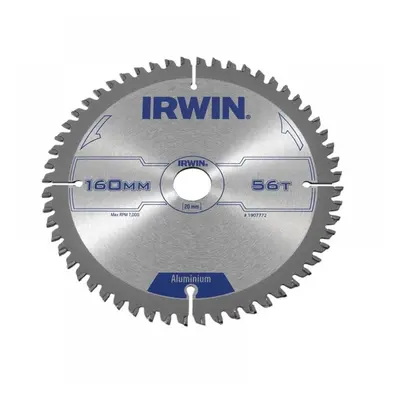 Irwin® 1907772 Professional Aluminium Circular Saw Blade 160 X 20Mm X 56T Tcg