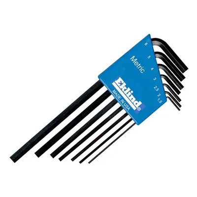 Eklind REK10607 Rek10507 Metric Long Handle Hex L-Key Set 7 Piece