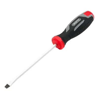 Draper Pound Thru Slotted Soft Grip Screwdriver Sl5.5 X 125Mm Pk 1 13461