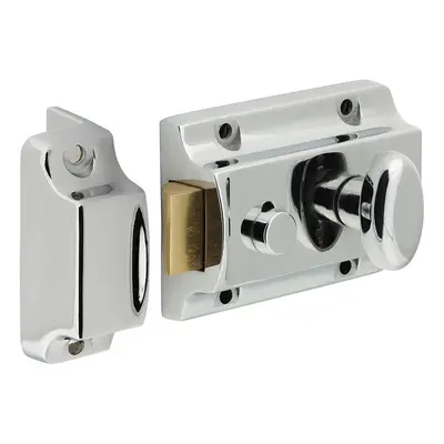 Timco Traditional Nightlatch - Chrome Box 1 765999