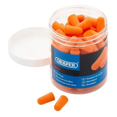 Draper Disposable Ear Plugs (Jar Of 50 Pairs) jar 1 04115