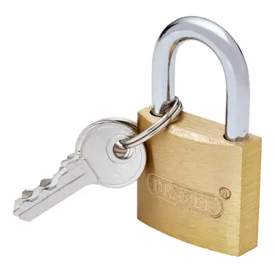 Draper Brass Cylinder Padlock 30Mm each 1 21726