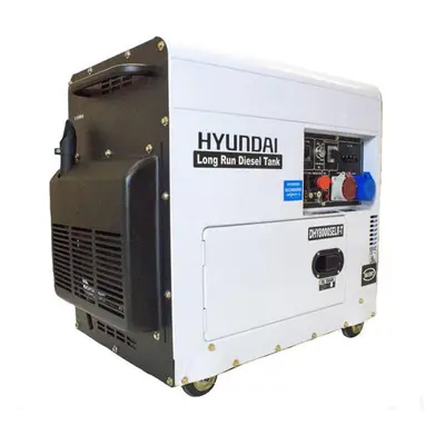 Hyundai Dhy8000Selr-T 5.8Kw 3-Phase Silent Long Run Diesel Generator