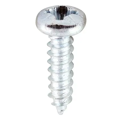 Timco Self-Tapping Screws - Pz - Pan - Zinc Box 200 00612CPAZS