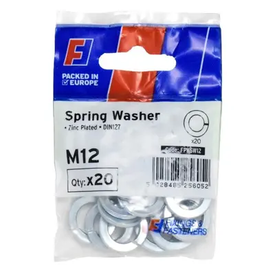 Forgefix Spring Washer M12 Forgepack 20 FPKSW12