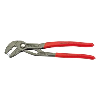 Knipex 85 51 180 A Sb Spring Hose Clamp Pliers With Non-Slip Plastic Coating Grey Atramentized 1