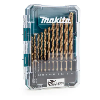 Makita D-72855 Hss Tin Drill Bit Economy Set (13 Piece)