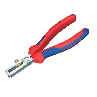 Knipex 11 02 160 SB End Wire Insulation Stripping Pliers Multi-Component Grip 160Mm