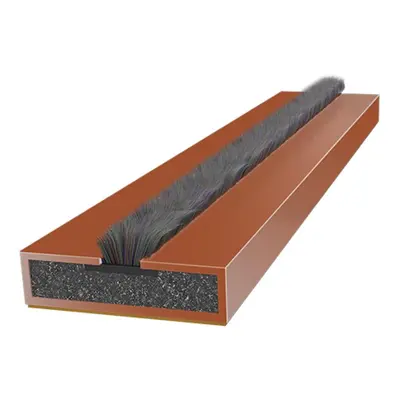 Timco 487336 Intumescent Fire & Smoke Seals - Door Pack - Brown 10 X 4 X 1050Mm Bag 5