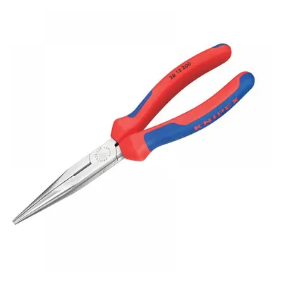 Knipex 26 12 200 SB Snipe Nose Side Cutting Pliers (Stork Beak) Multi-Component Grip 200Mm (8In)