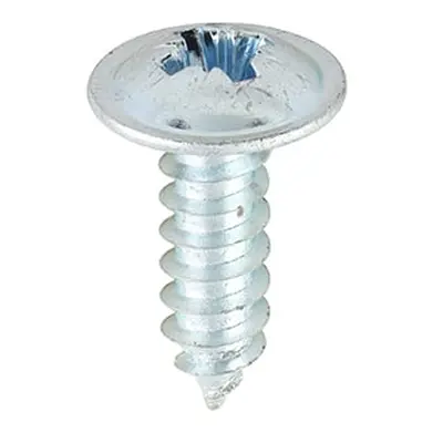 Timco Metal Tapping Screws - Pz - Flange - Self-Tapping - Zinc Box 200 00812CFAZS