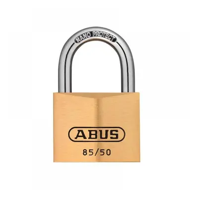 Abus Mechanical 35435 85/50Mm Brass Padlock Carded