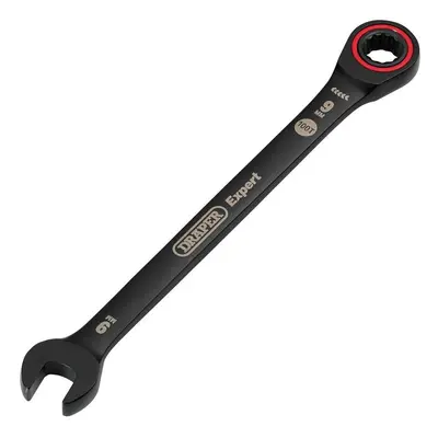 Draper Expert Hi-Torq® Metric Ratchet Combination Spanner 9Mm Black each 1 03880