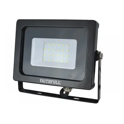 Faithfull Power Plus AS5120 Smd Led Wall Mounted Floodlight 20W 1600 Lumen 240V