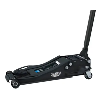 Draper Expert Professional Low Profile Fast Lift Garage Trolley Jack 3 Tonne Black each 1 28464