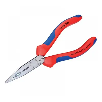 Knipex 13 02 160 SB 4-In-1 Electricianfts Pliers Multi-Component Grip 160Mm (6.1/4In)