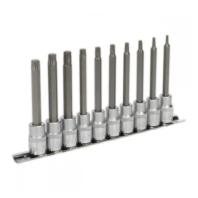 Sealey AK6236 Trx-Star* Socket Bit Set 10Pc 3/8inSq Drive 100Mm