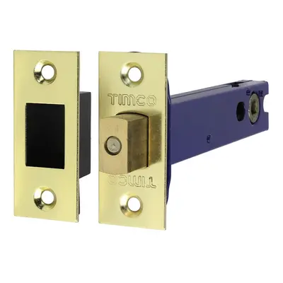 Timco Architectural Tubular Deadbolt - Electro Brass & Satin Nickel TIMbag 1 675198P