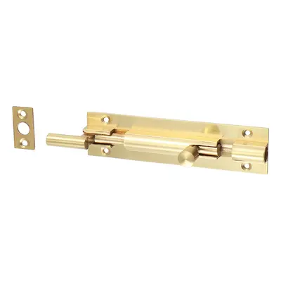 Timco Necked Barrel Bolt - Polished Brass TIMpac 1 200321P