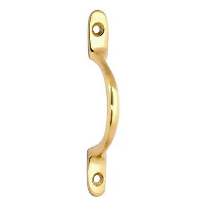 Timco Traditional Pattern Sash Pull Handle - Polished Brass TIMpac 1 949014P