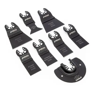 Abracs Mtwmset8 Multi Tool Blades For Wood And Metal (Pack Of 8)