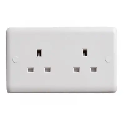 Deta Vimark VC1208 Unswitched Socket 2-Gang 13A