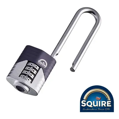 Squire SQR701157 Vulcan Combination Padlock - Boron 2.5in Long Shackle - Vulcan Combi 50/2.5 50M