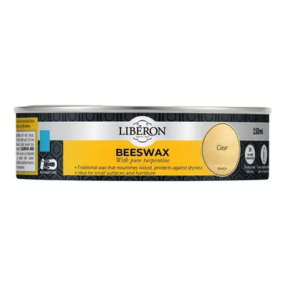 Liberon 126894 Beeswax Paste Clear 150Ml