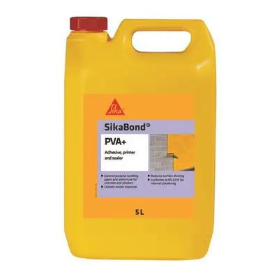 Everbuild Sika 443233 Sikabond Pva+ 5 Litre