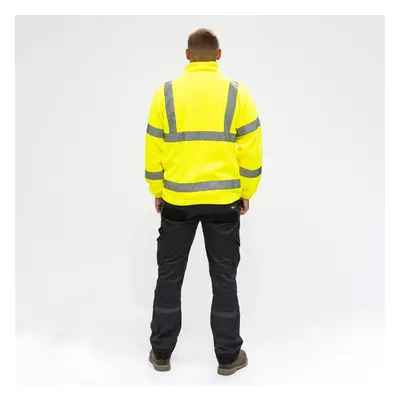 Timco Hi-Visibility Fleece Jacket - Yellow Bag 1 HVFJXXL