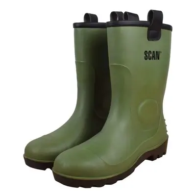 Scan NON SAFETY Fleece Lined Wellingtons Uk 4 Eur 37