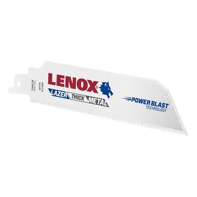 Lenox 201706110R Metalwolf Wave Edge Reciprocating Saw Blade 152 X 25 X 1.07Mm 10 Tpi (Pack 5)