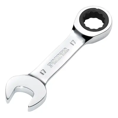 Draper Hi-Torq® Metric Stubby Ratchet Combination Spanner 17Mm each 1 27914