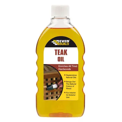 Everbuild Teak Oil 500Ml