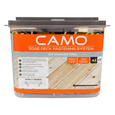 Camo 345244S Edge Decking Screw 4 2X60Mm (700 Pcs) Box 700