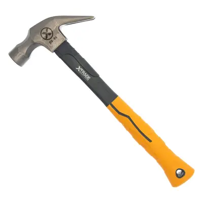 Xtrade X0900087 Claw Hammer With Fibreglass Handle 20Oz