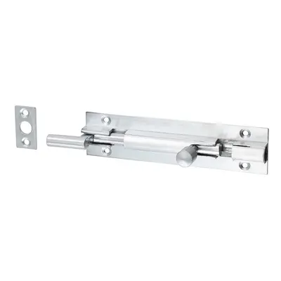 Timco Necked Barrel Bolt - Satin Chrome TIMpac 1 200158P