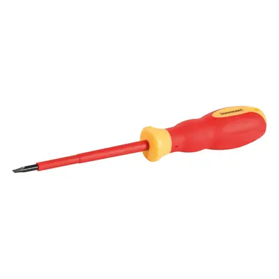 Silverline 716610 Vde Soft-Grip Electricians Screwdriver Slotted 0.8 X 4 X 100Mm Each 1