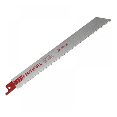 Faithfull S1118Bf Sabre Saw Blade Metal 200Mm 10 Tpi (Pack Of 5)