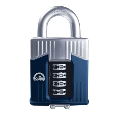 Squire Warrior High-Security Open Shackle Combination Padlock 55Mm Boxed WC55BX