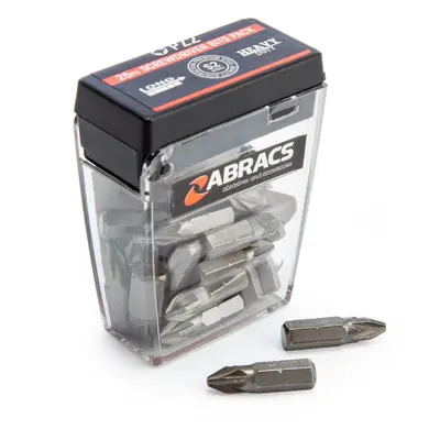 Abracs Pz225 Pz2 Screwdriver Bits 25Mm (Pack Of 25)